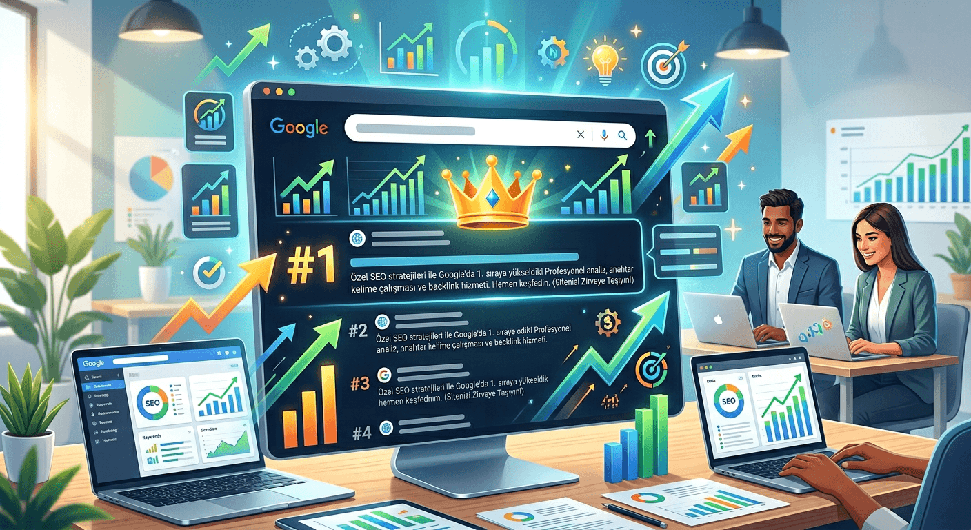 Web Sitenize Özel SEO Hizmetimiz ile Google’da Zirveye Çıkın 1 Web Sitenize Özel SEO Hizmetimiz ile Google’da Zirveye Çıkın