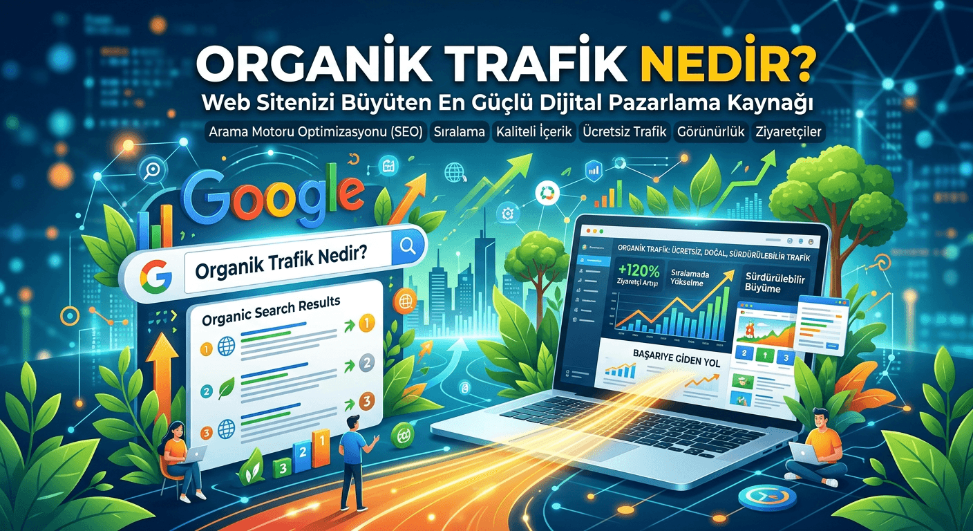 Organik Trafik Nedir? 1 Organik Trafik Nedir Web Sitenizi Buyuten En Guclu Dijital Pazarlama Kaynagi 1