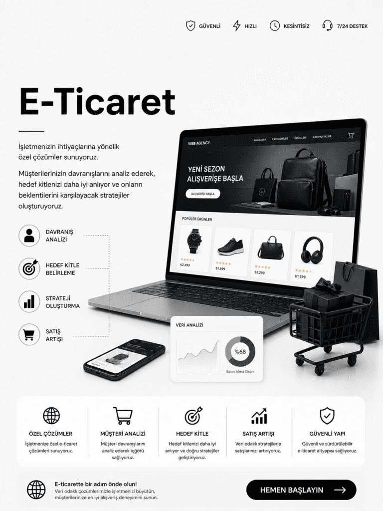 Web Hizmetleri 16 e ticaret