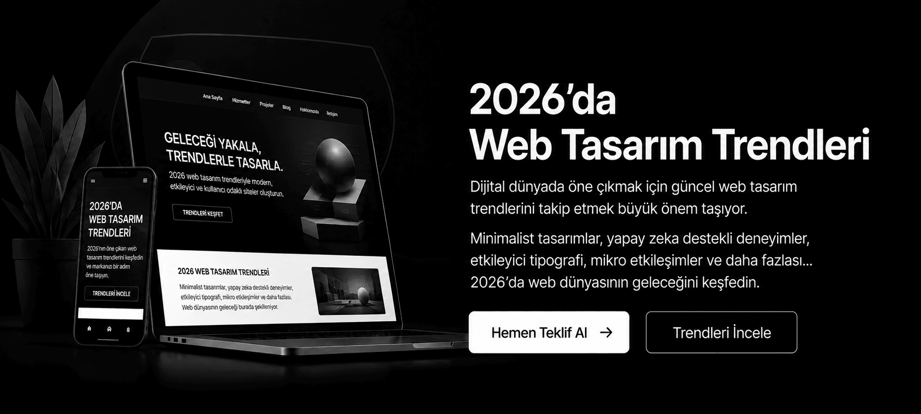 2026 Web Tasarım Trendleri | Modern, Hızlı ve SEO Uyumlu Web Siteleri 1 2026da Web Tasarim Trendleri