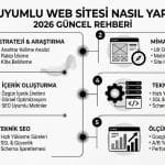 SEO Uyumlu Web Sitesi Nasıl Yapılır? 2026 Güncel Rehberi 3 SEO Uyumlu Web Sitesi Nasil Yapilir 2026 Guncel Rehberi resmi siyah beyaz tonlarda clean ve minimaslist stile tasarla